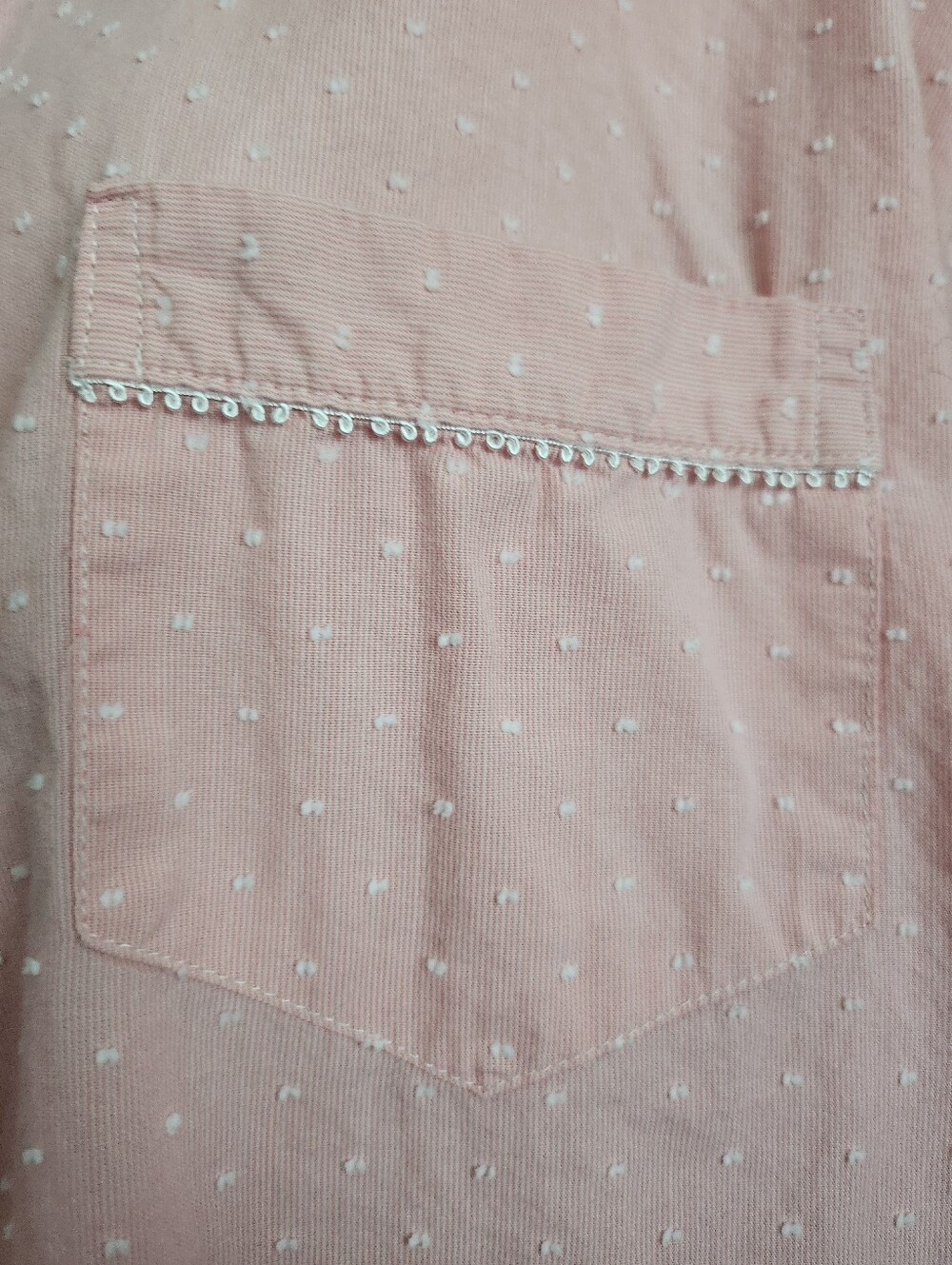 VS Cotton Long-Sleeve Button-Up Sleep Shirt Size XL - Picture 3 of 10